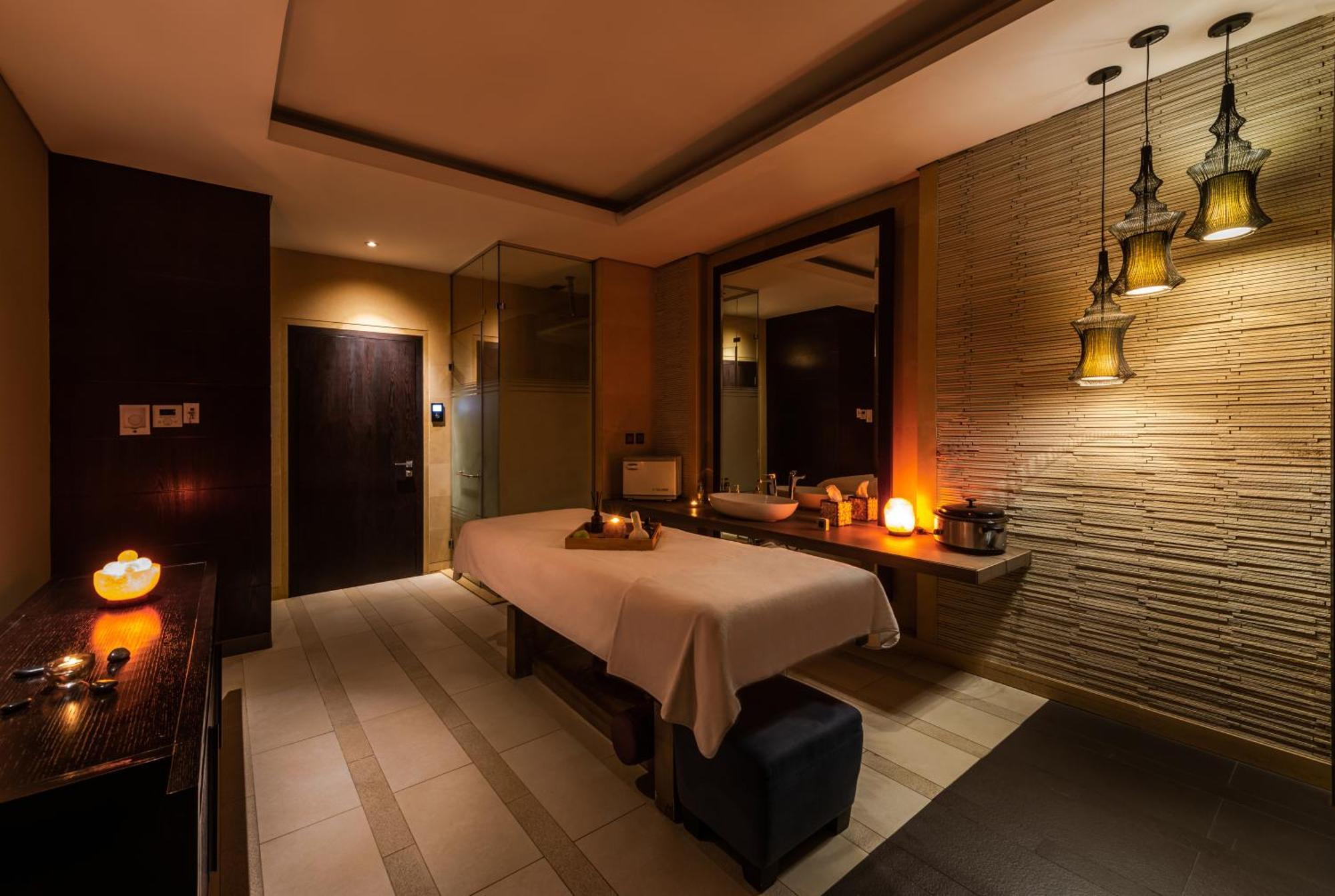 Narcissus Riyadh Hotel & Spa מראה חיצוני תמונה A treatment room at the spa